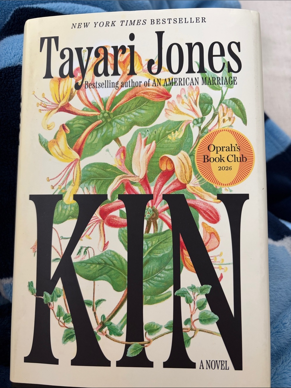 KIN Hardcover Novel - White with Floral Cover